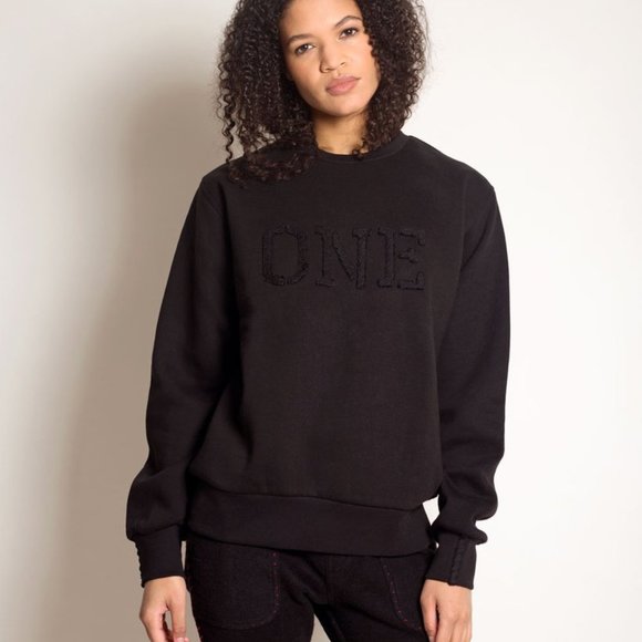 ONE432 Chai Pink Fleece Lined Sweatshirt - Picture 1 of 10